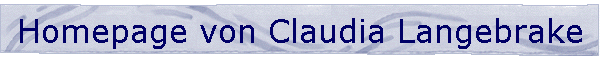 Homepage von Claudia Langebrake
